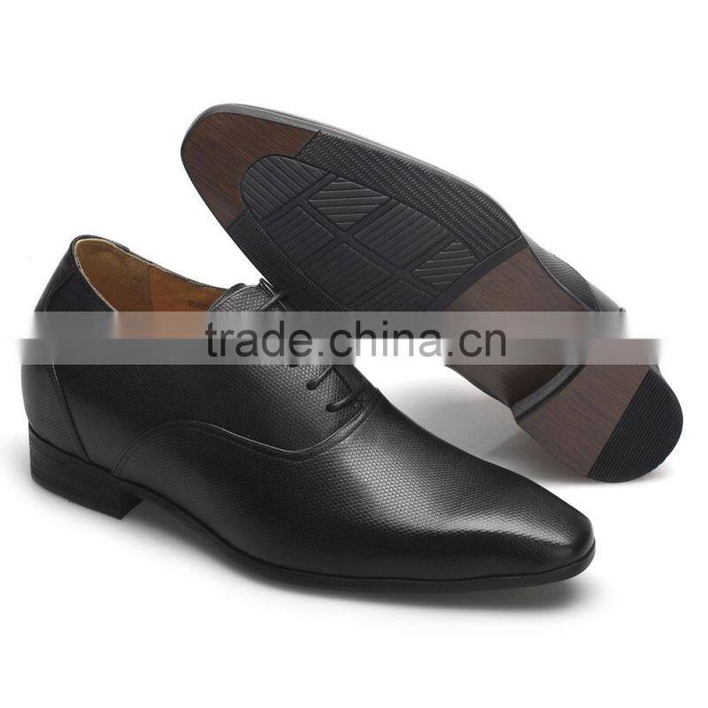 black cow leather mens wedding shoes groom shoes