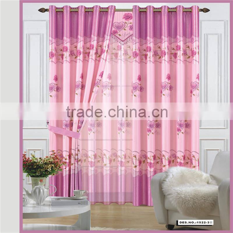 Shading Curtain cloth wedding decoration printing curtain cloth