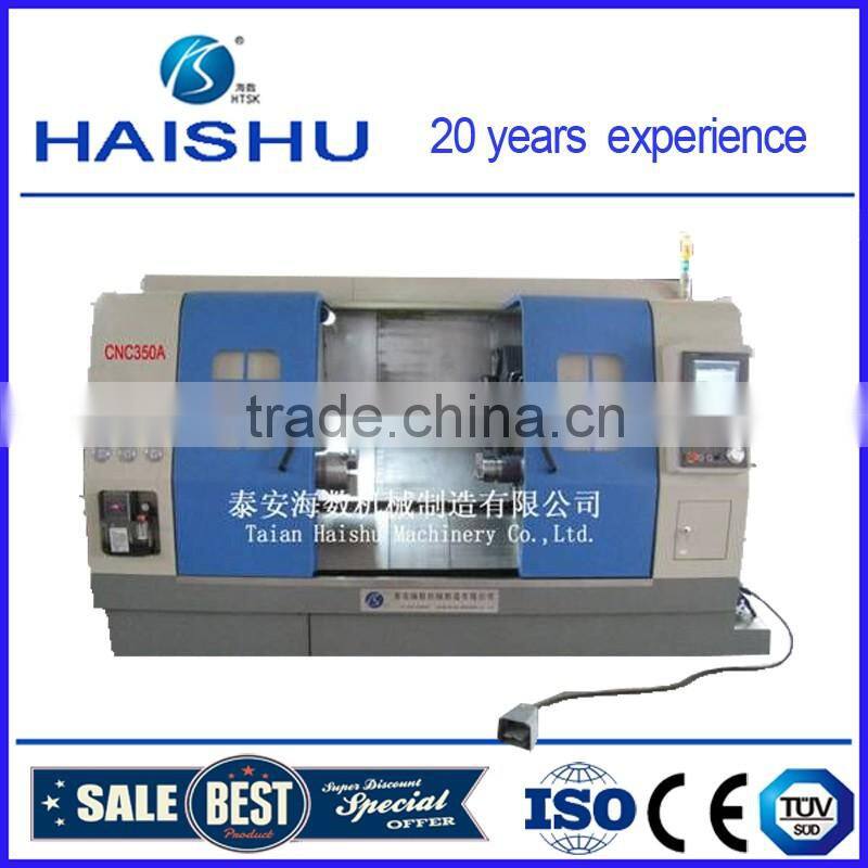 advanced HAISHU CK6166A alloy wheel lathe machine for sale