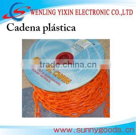plastic warning chain