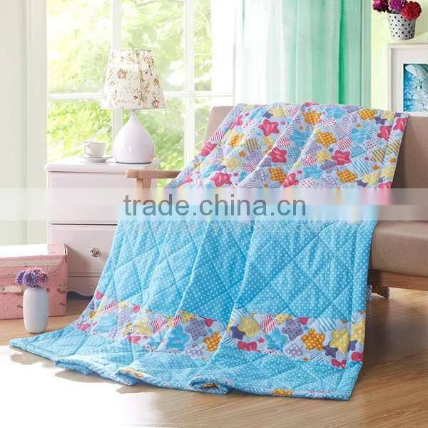 100% polyester summer patch work cotton quilt