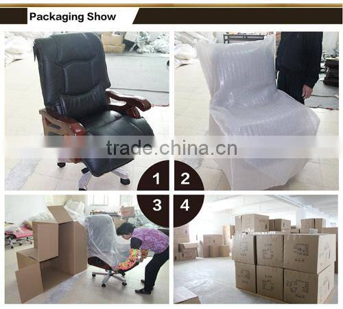 High back elegant executive office furniture white leather office chair(HX-5D059)