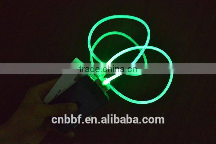 Glow charging cable for apple apple ipad cables