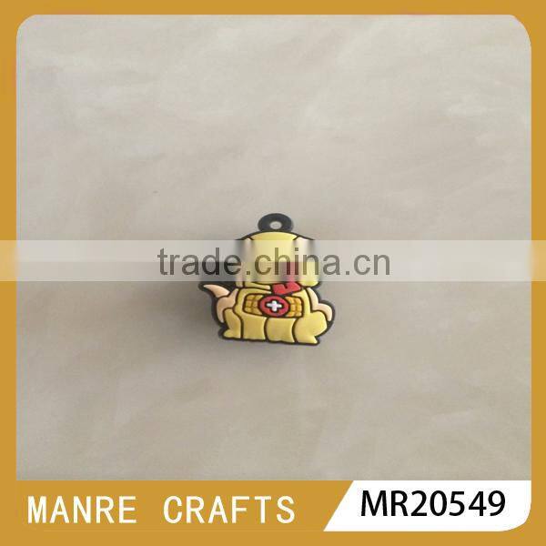 Shoe buckle factory supply soft pvc embossed/ debossed custom plastic shoe buckle