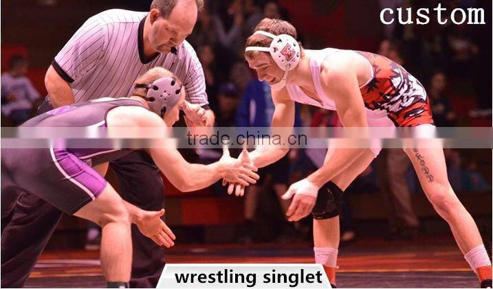 OEM service wrestling singlets professional lifting singlets