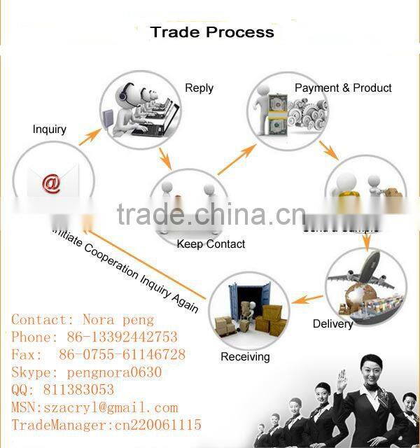 2014 hot custom acrylic christmas ornament wholesale