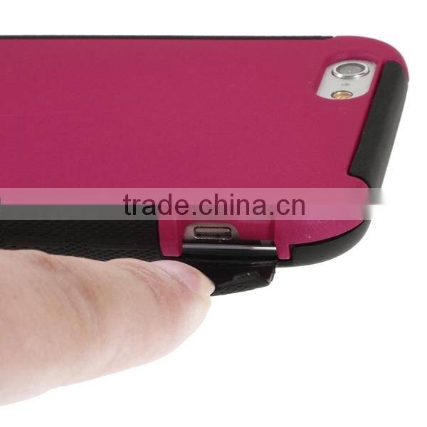 2015 New Dual Color TPU PC case for apple iphone 6 case