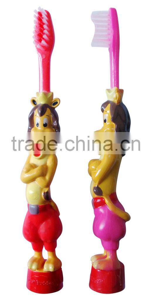 Unique 3D picture toothbrush, cartoon design toothbrush, top quality kid toothbrush