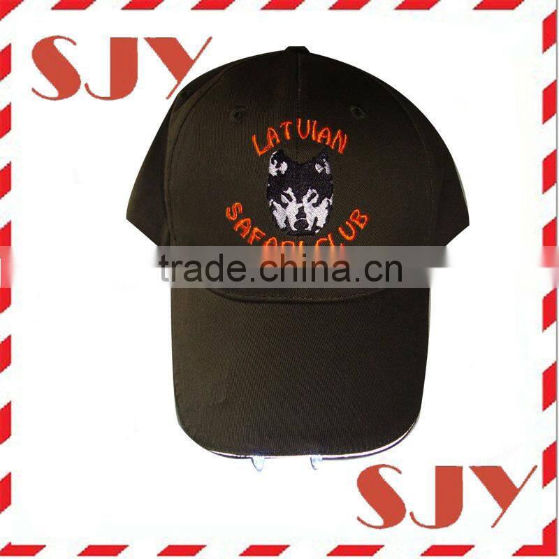 Custom high brightness LED flashing cap/fluorescence hat/flashing hat