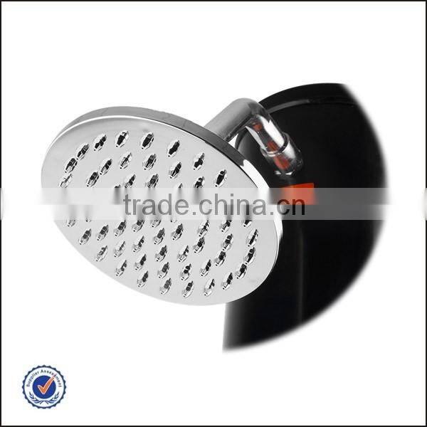 Round Solar Shower With Foot Shower