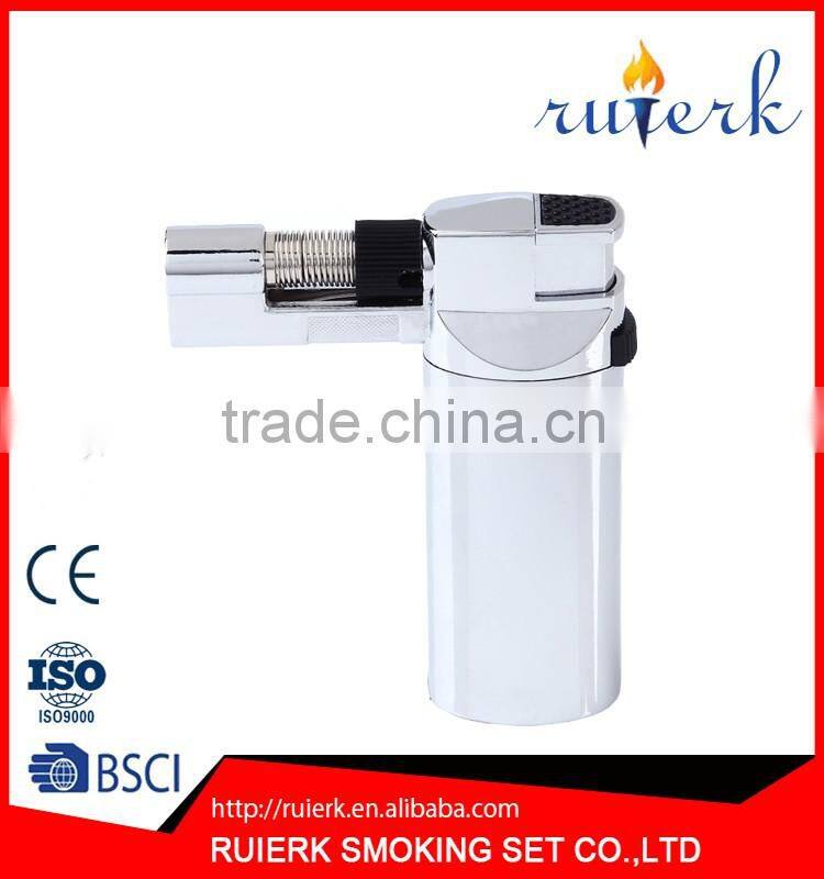 EK-683 Refillable Multifunction Windproof Jet Torch Gun Lighter Flame Jewelry Butane Torch Lighter