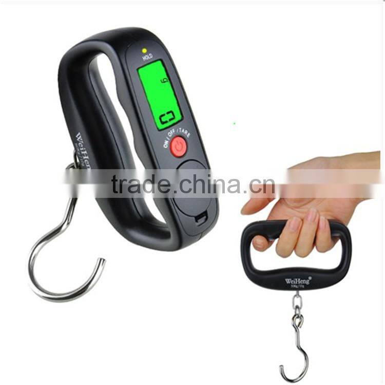 50kg/10g mini charming portable digital hanging luggage scale