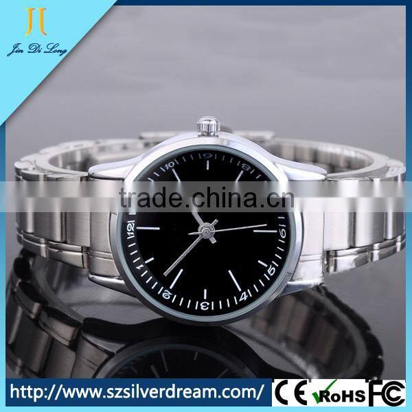 Fashion Stainess Steel Watch Anticlockwise Wrist Watches for OEM