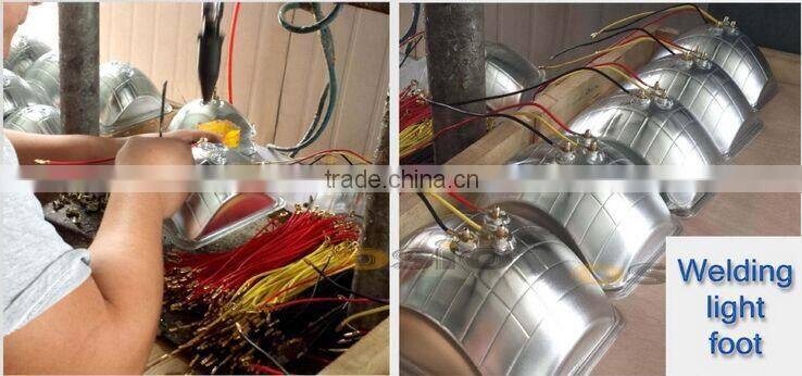 7 inch Round BMC with Hold Crystal Iron Auto Halogen Semi Sealed Beam Headlight Install H4 Bulb