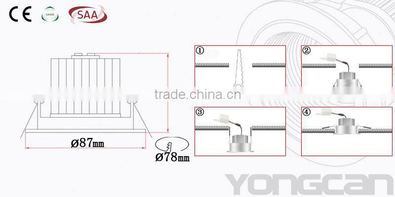 Gimbal Led Ceiling Lights