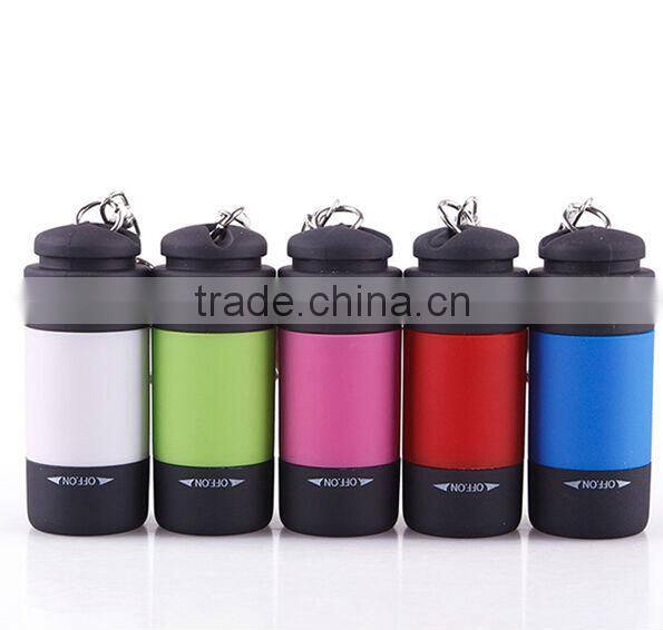 most powerful keychain led flashlight wholesale torch with usb charger