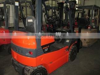 Toyota electric forklift 2.5 ton for sale, used forklift battery
