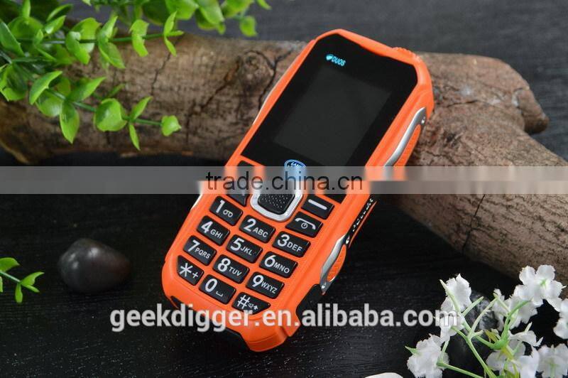 XP3330 Green Quad Band Unlocked Phone Alarm Dual SIM Bluetooth