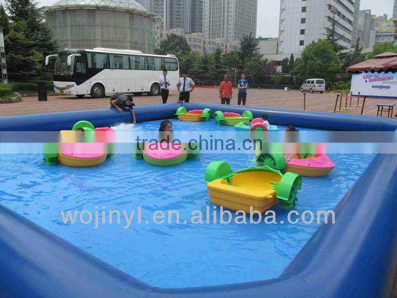 Inflatable kids swimming pool/water park swim pool/plastic swimming pool