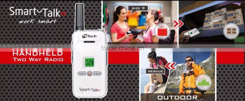 M-Tech SmartTalk UHF Walkie Talkie