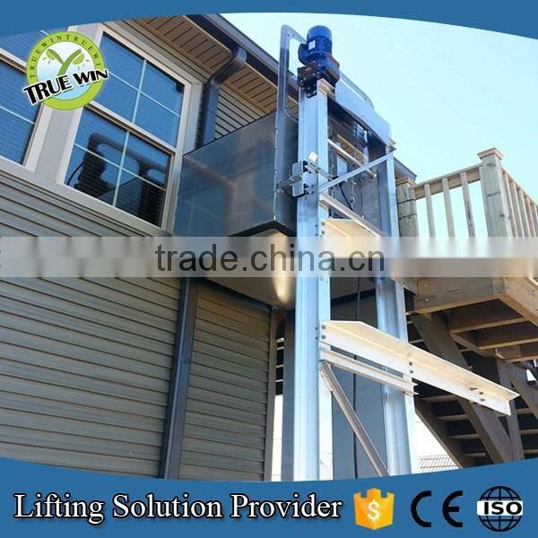 customer made vertical material lift vertical man lift accessible vertical lift