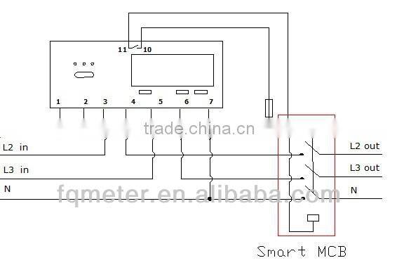 C63-125A three phase Smart MCB switch