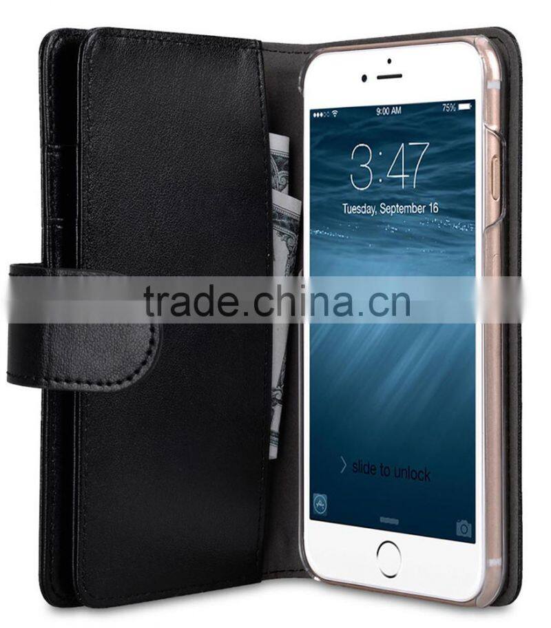 Newly Wallet double layer PU Leather Case for Apple iPhone 6/6s Plus (5.5")