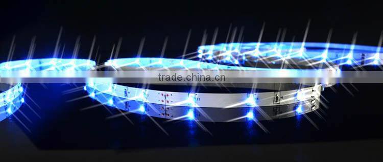 Flexible led strip light DC12vled/m non waterroof BLUE