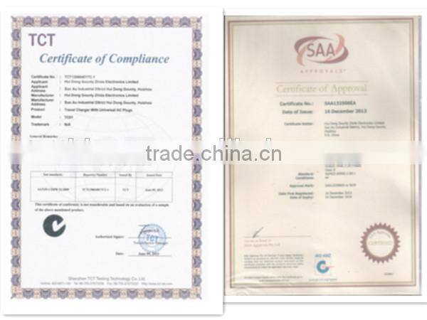 New model 5V 1a one port usb car charger