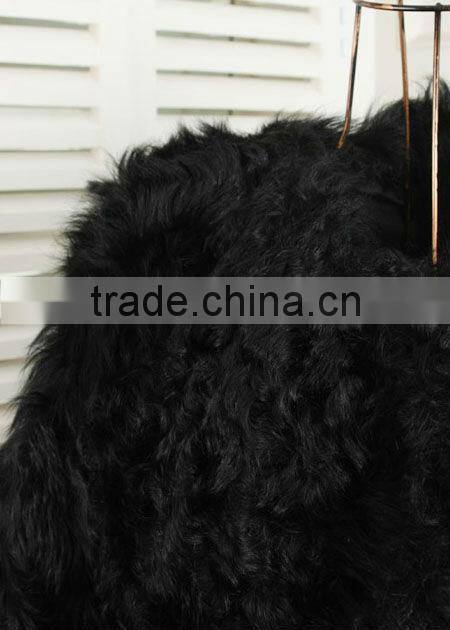 lady's kid lamb fur vest K112