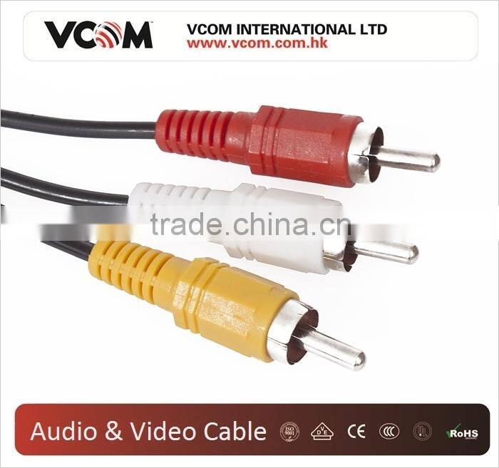 2015 Top Selling 3RCA Male to 3 RCA Male Cable Audio Video Cable