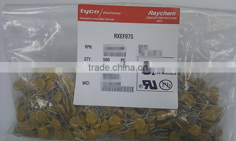 PPTC FUSE RXEF075 security and alarm systems protective