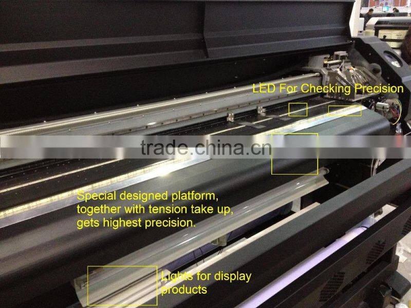 Upgrade 2nd Generation 1.8M Double Sided Inkjet Printer 77802, Printing Machine, DX7 Print Head