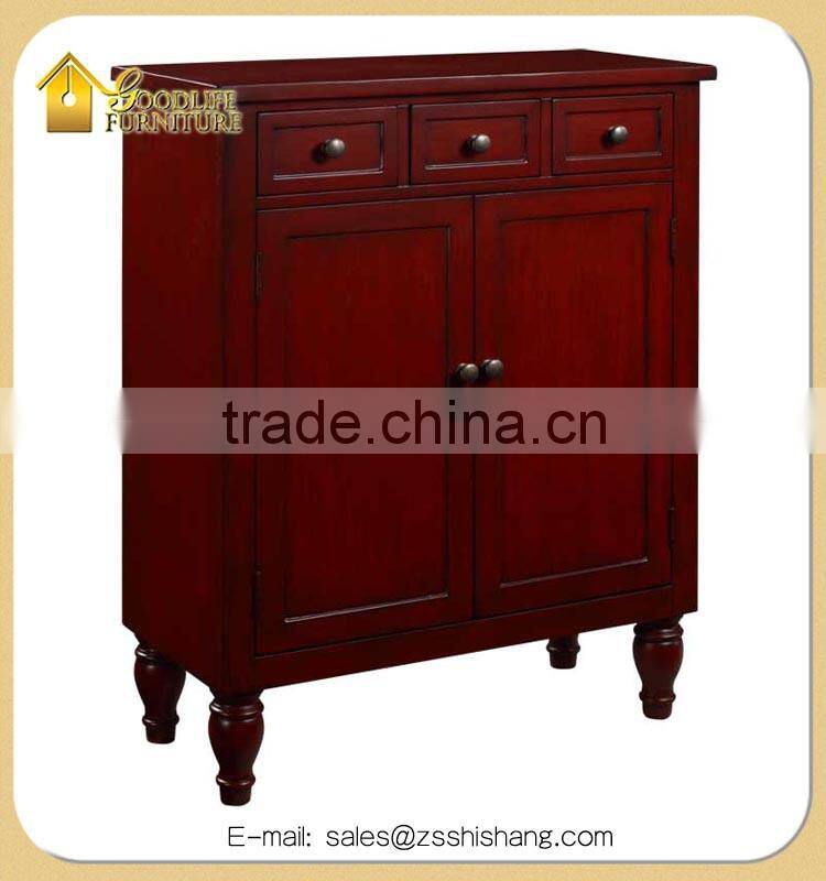 Antique Vintage Style Furniture console cabinet with 2-Door
