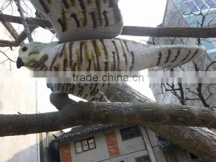 plastic aerial flocked bird decoy / Plastic hunting bait