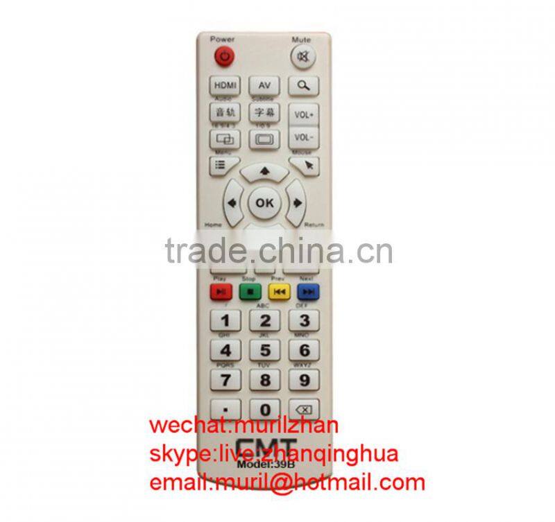 High Quality Black 40 Buttons KXABB LCD TV remote control for SANYO LCD-32CA82 37CA828 42CA828