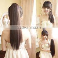 2014 hot sale long straight ponytail wig