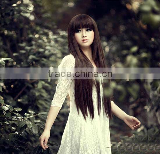 popular stylish straight wigs for white women