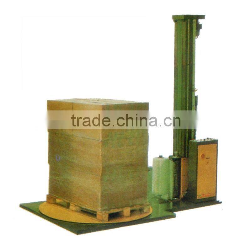 Stretch wrapping machine