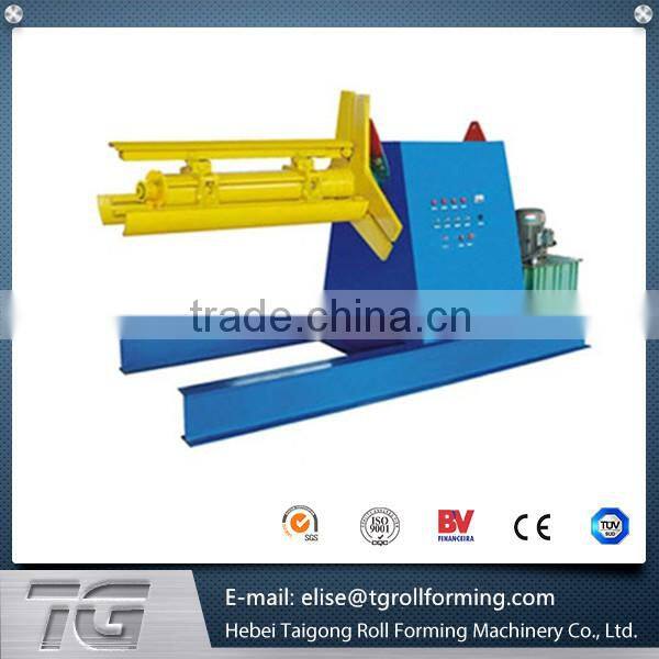 Hydraulic cutting 8-12m/min floor deck roll forming machine made in china low price
