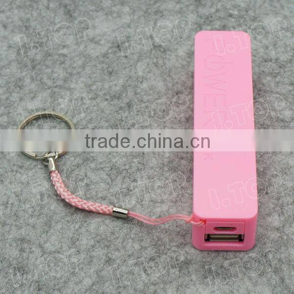 Promotion Gift Perfume Power Bank 2600mAh for All Kinds Of Mobilephone