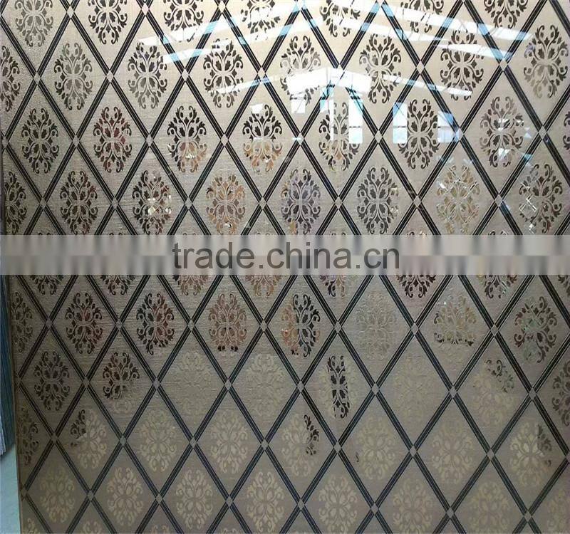 marble mirror glass, decorative wall mirror glass,full tv background wall mirror