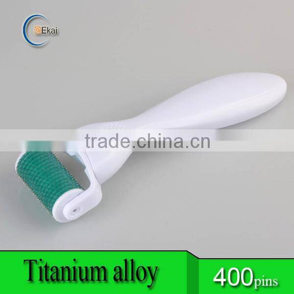 Derma rolling system for body with 400 gold micro needles