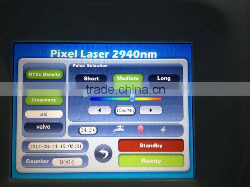 anti aging women wrinkle removal Er YAG 2940 Fractional laser machine