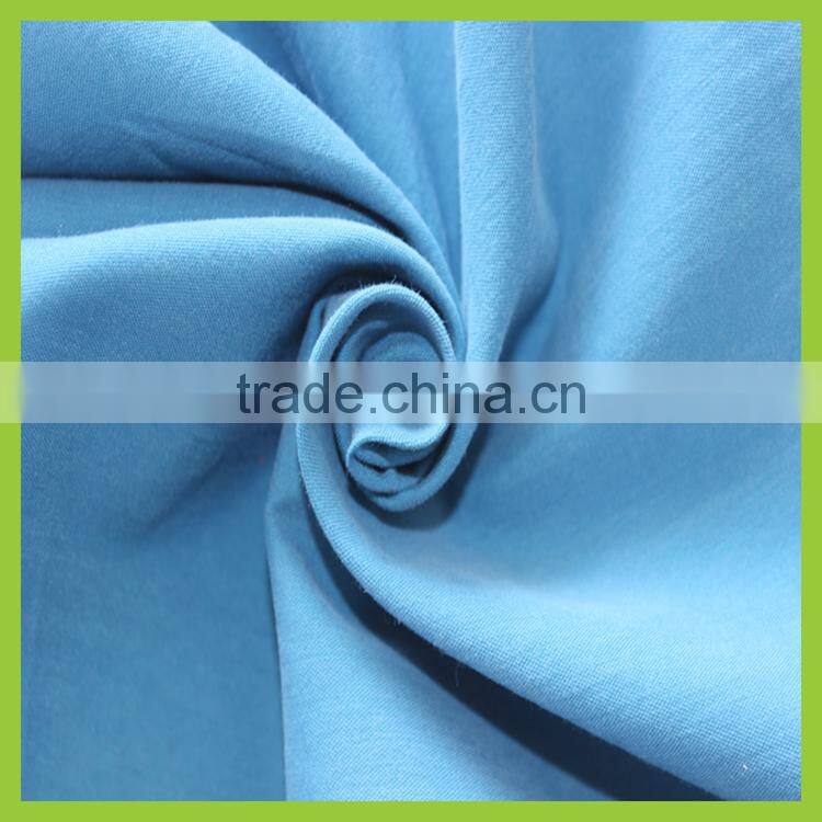 new Nylon cotton mixed fabric for clothes/Sky blue cotton nylon fabric/cotton nylon blend fabric
