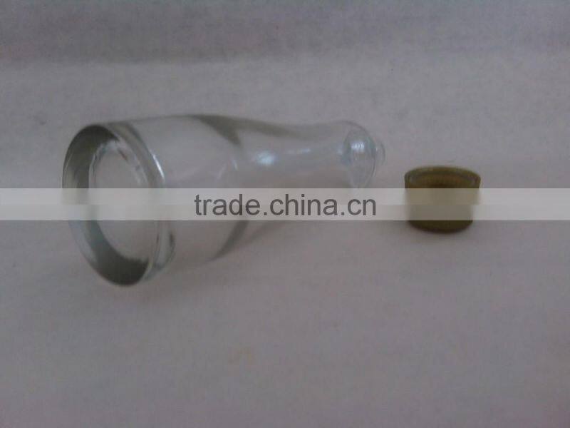 55ml round glass perfume bottle