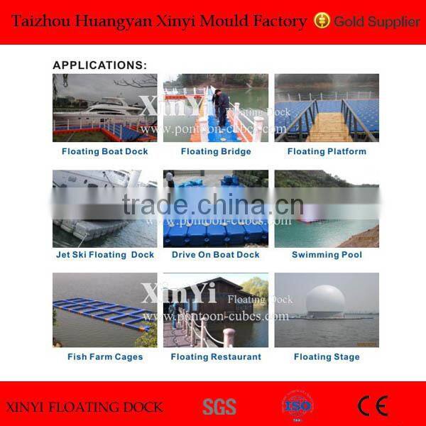 CE certified Plastic Drive on Dock