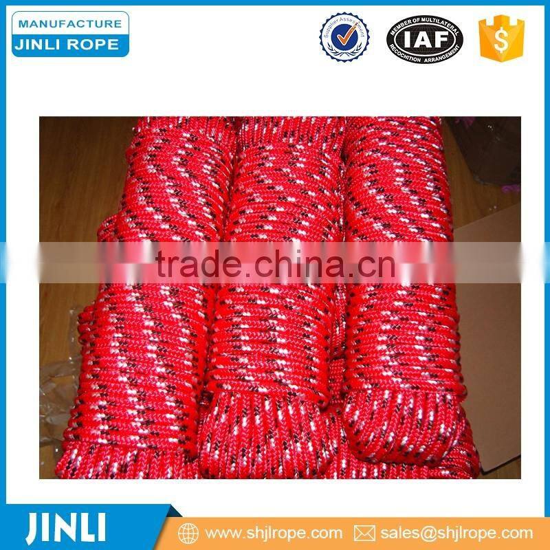 Factory Direct colorful Cheap pp braided rope