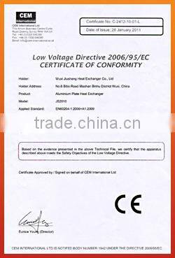 China Manufacture Air Cooled Plate and Bar heat recovery systems radiator with lager heat transfer surface