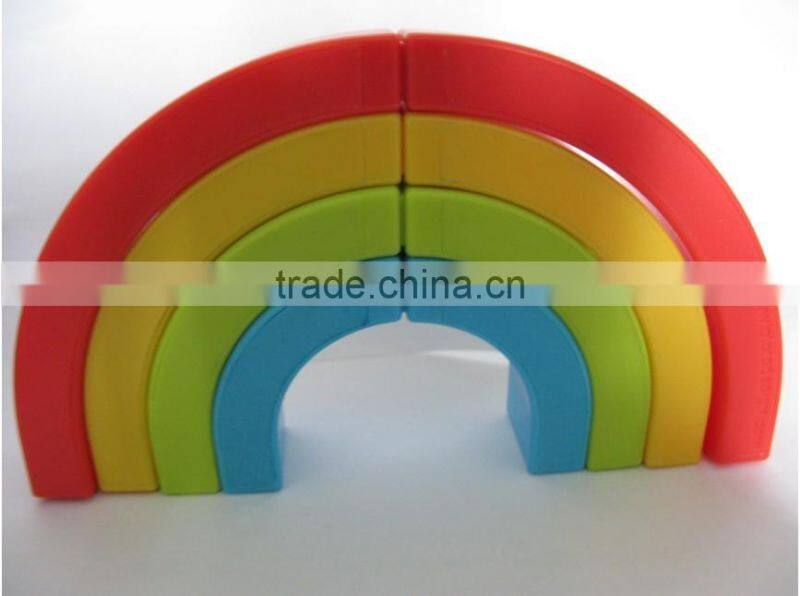 2017 new 4 in 1 rainbow highlighter pen/ maker pen/fluorescent pen/highlighter pen set/multi colored highlighter pen